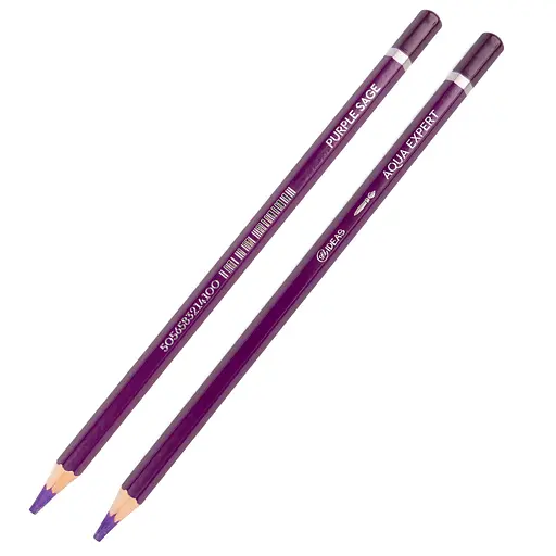 Карандаш акварельный 99IDEAS "Aqua Expert", Purple Sage/Фиолетовый шалфей, 99AE-PURPSG - фото 2