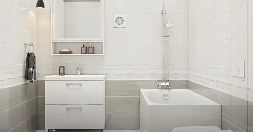 Вытяжной вентилятор Домовент 125 Тишина Л на подшипниках Белого цвета - фото 7