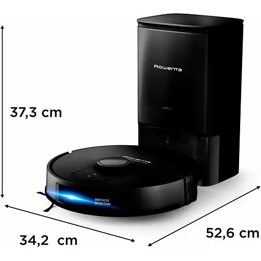 Робот-пилосос Rowenta X-Plorer Serie 135+ Standart миючий чорний (RR91D5WH) - фото 3