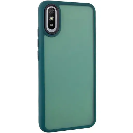 Чохол Epik TPU+PC Lyon Frosted для Xiaomi Redmi 9A Green