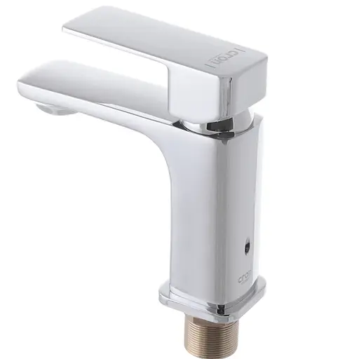 Смеситель для умывальника Cron Kubus 001 CR0195 Хром - фото 4