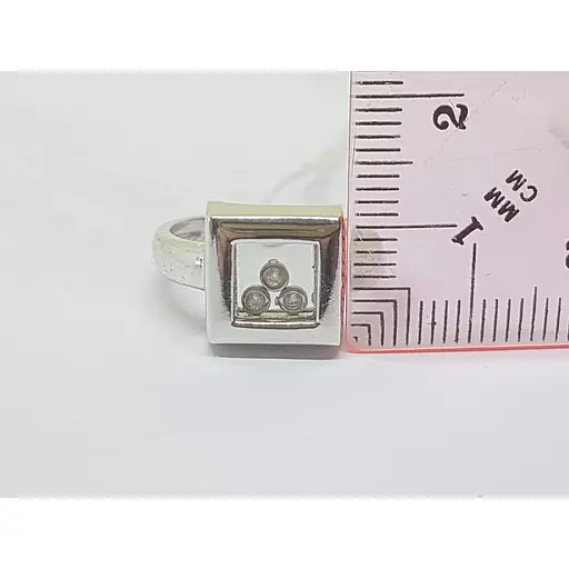 Золоте кільце Столична Ювелірна Фабрика з фіанітами. 150855Б 18 - фото 6