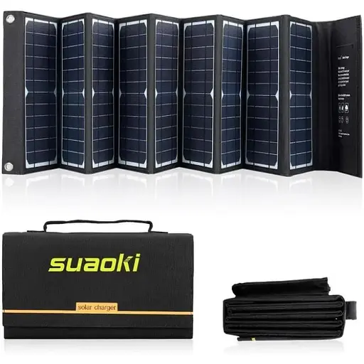 Портативное зарядное устройство Suaoki с солнечной панелью Ansun 40W - фото 1