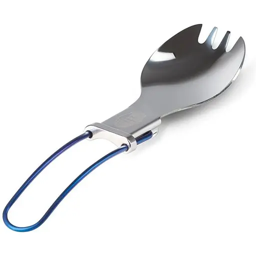 Ложка-вилка GSI Outdoors Glacier Folding Spork Blue (1099-61102)