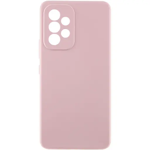 Чохол Silicone Cover Lakshmi Full Camera (AAA) для Samsung Galaxy A52 4G / A52 5G / A52s Рожевий / Pink Sand