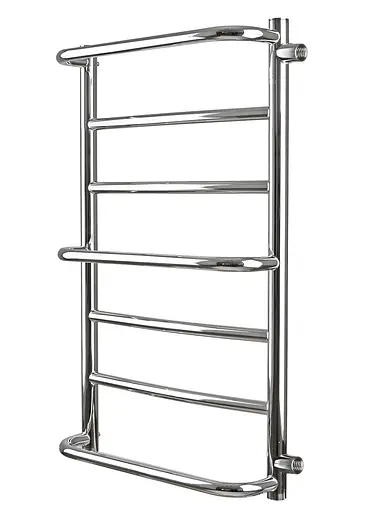 Водяна рушникосушка Mario Люкс Б/П 1/2" 700x450/600 1.1.2304.02.P, Хром, нижнее - фото 1