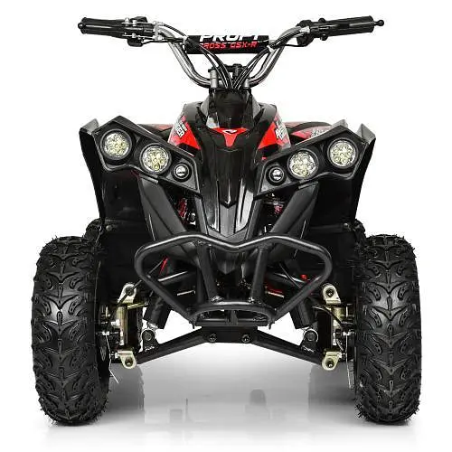 Електромобіль дитячий Квадроцикл HB-EATV1000Q-2ST V2 4 акум 12V 12AH швидкість 26 км/год чорний - фото 3