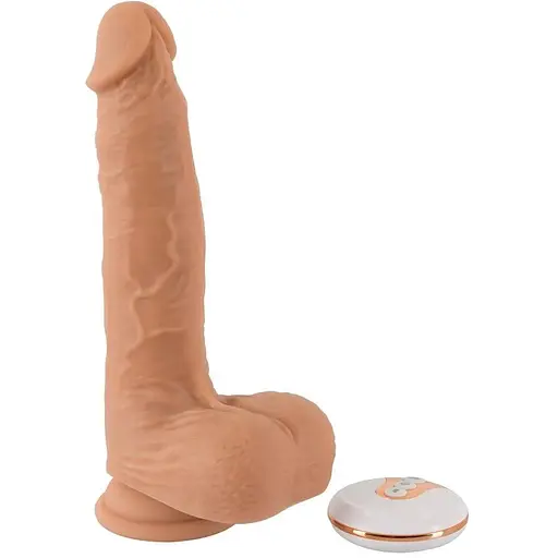 Вібратор You2Toys Natural Thrusting Vibe 21 см тілесний