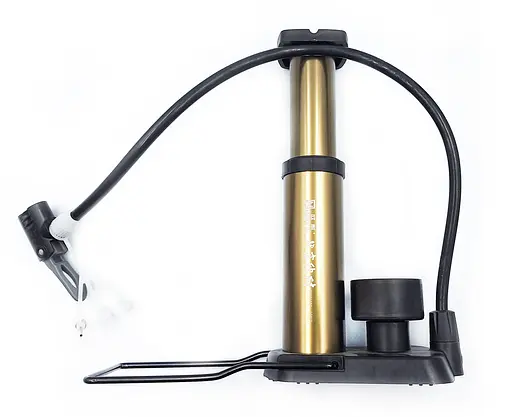 Насос велосипедный Honor FP1845D с манометром золотой/хром (G0000469) - фото 2