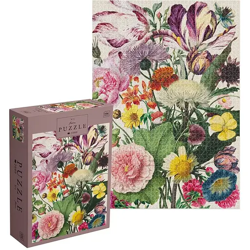 Пазлы трехслойные Interdruk Flowers 1, 2000 шт. (385017) - фото 2