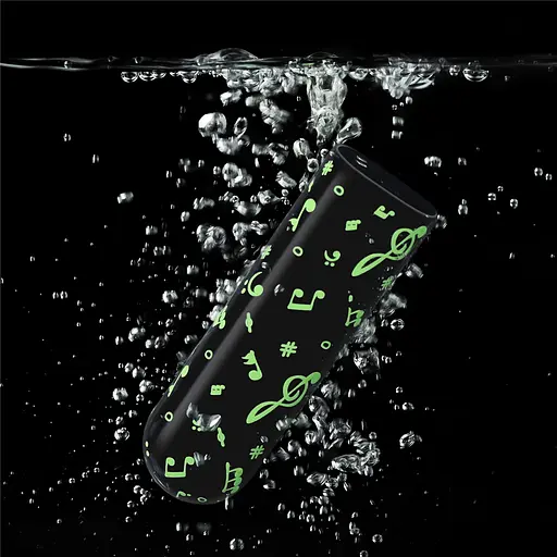 Вибратор для клитора Lovetoy Music Massager Glow In The Dark 8.5 см черный - фото 13