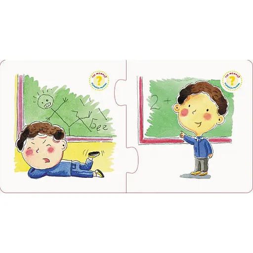 Настільна гра Правильно-неправильно У навчальному закладі 973004 з наклейками - фото 2