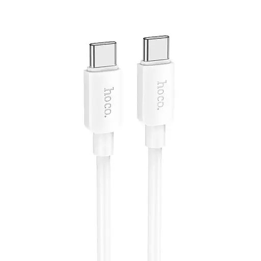 Кабель Hoco X96 Hyper USB-C to USB-C швидкісний 60 W білий