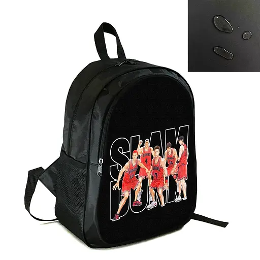 Рюкзак городской/школьный 38×28см с принтом Аниме Королевский бросок/Slam Dunk детский, подростковый, мужской, женский (4115)