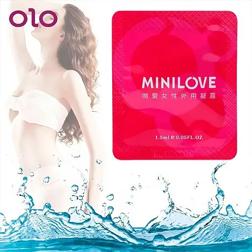 Збуджуючий зволожуючий гель MiniLove 1.5 мл без запаху для жінок - фото 3