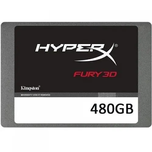 Накопитель SSD Kingston Sata 2.5" 480Gb HyperX Fury (KC-S44480-6F) Б/у - фото 1