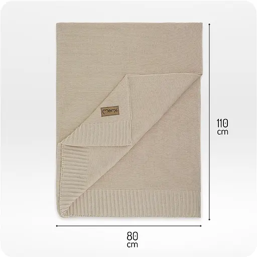 Плед дитячий літній MoMi Hug Beige (AKCE00059) - фото 5