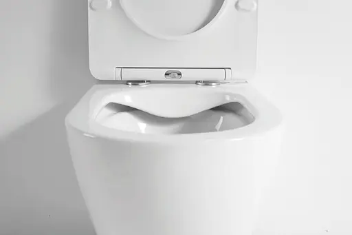 Унитаз подвесной Imprese Blatna N Rimless сиденье duroplast, white c06801303, Белый - фото 3