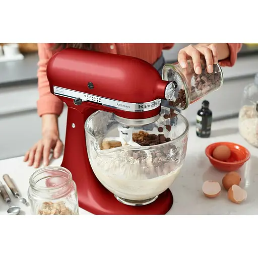 Планетарный миксер KitchenAid Artisan 4.8 л красный (5KSM175PSEER) - фото 13