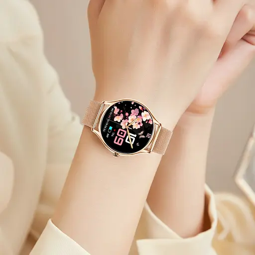 Часы Smart Milano Gold Steel, 2 ремешка - фото 12