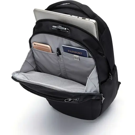 Рюкзак антикрадій Pacsafe V 26 л Tour Backpack чорний (61125130) - фото 3