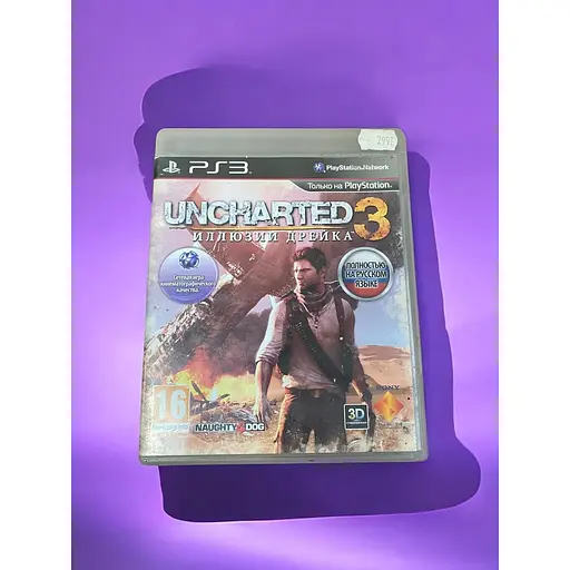 Локалізований диск на PlayStation 3 ліцензія Uncharted 3: Drake's Deception