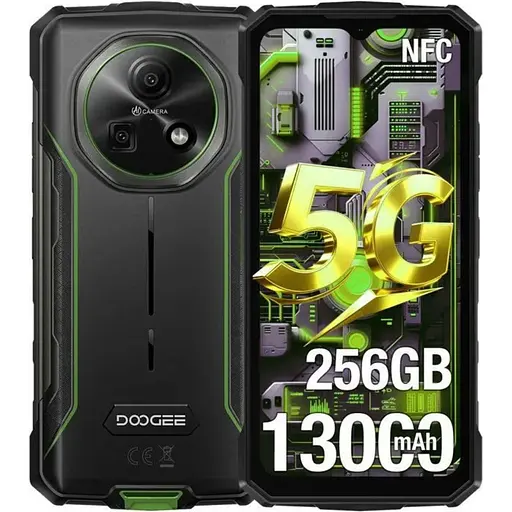 Смартфон Doogee Fire 7 4/256Gb Forest Green Global NFC