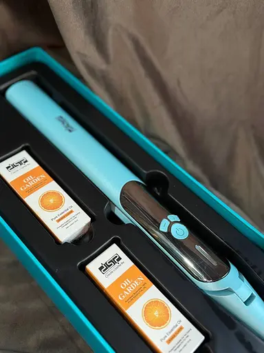 Випрямляч для волосся DSP 10265 керамічний 45 Вт Бірюзовий - фото 8