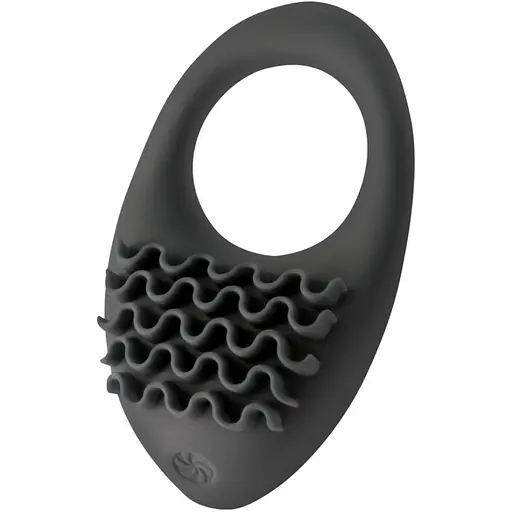 Ерекційне кільце Lola games Pure Passion Stellar 7.5 см чорний - фото 1