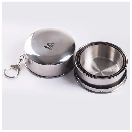 Стакан туристичний Line Art Nebraska 240 мл сріблястий (110053421LA-77) - фото 2