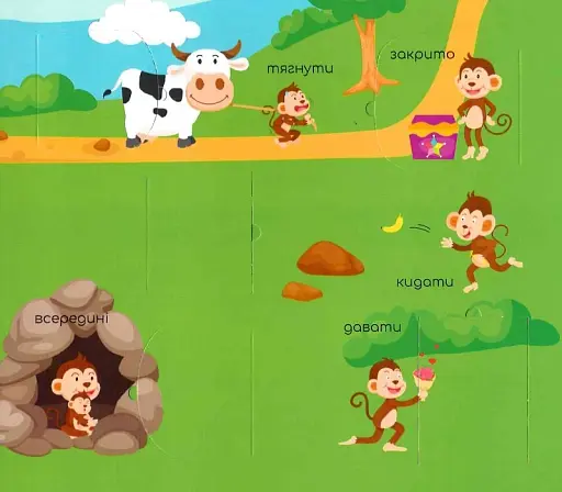 Бібліотека малюка : Протилежності (Українська ) - фото 4