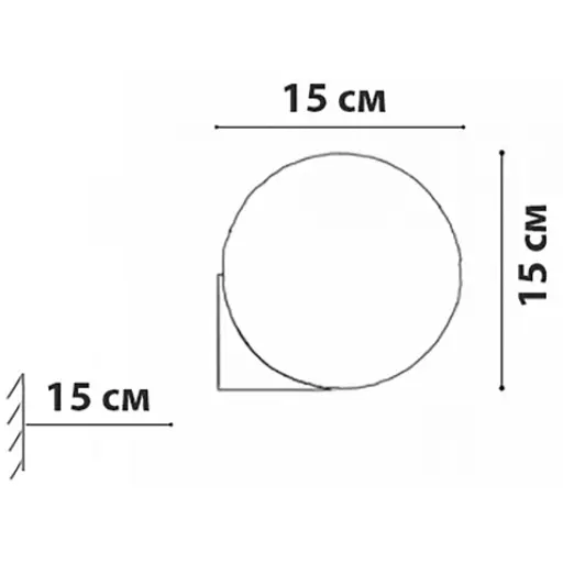 Бра Friendlylight Brass B WL FL4177 - фото 2
