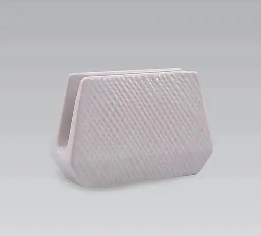 Салфетница керамическая Maestro MR-20002-44 для салфеток Белая - фото 1