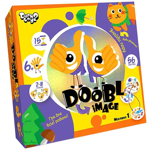 Настільна гра Doobl Image, велика (російською), Danko Toys