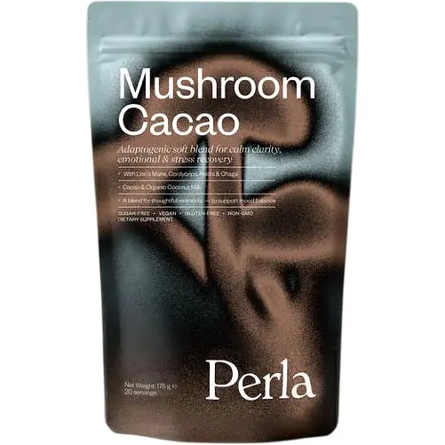 Функциональный напиток Perla Helsa Mushroom Cacao с грибами-адаптогенами 20 порций