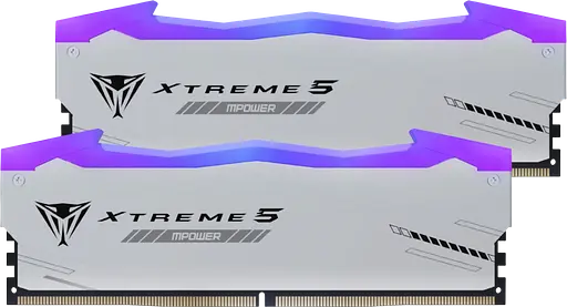 Оперативная память Patriot 32GB (2x16GB) DDR5 8000MHz Viper Xtreme 5 MPOWER RGB (PVXR532G80C38KM) - фото 3