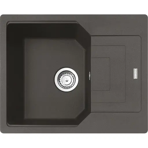 Кухонна мийка Franke Urban, фраграніт, прямокутник, з крилом, 620х500х220мм, чаша - 1, врізна, оборотна, UBG 611-62, сірий сланець