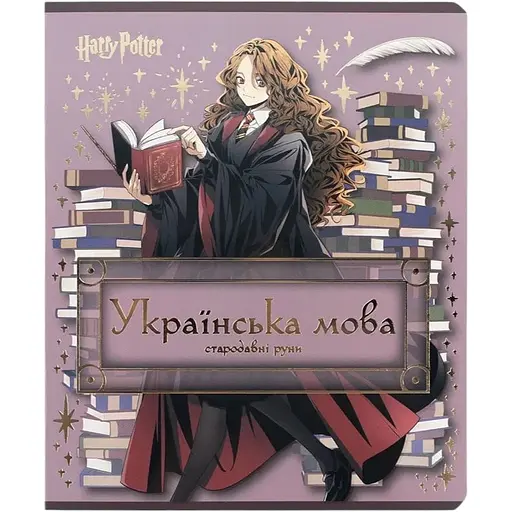 Набір зошитів Kite Harry Potter Українська мова предметний 24 аркушів в лінію 20 шт. (HP25-240-9)