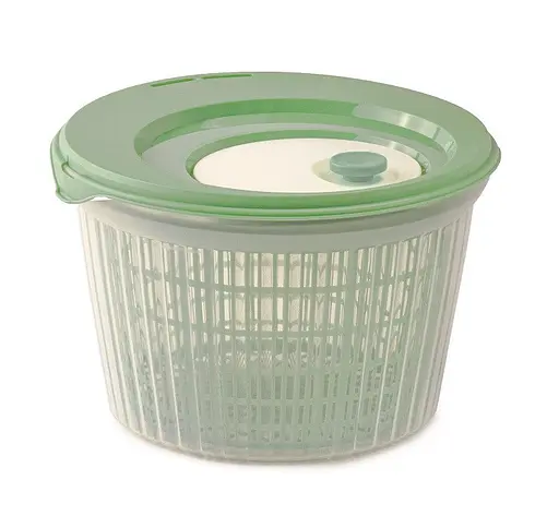 Контейнер для мытья и сушки салата Snips, зеленый, 4 л - фото 2
