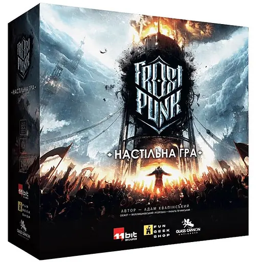 Настольная игра Fun Geek Shop Фростпанк (Frostpunk) (укр.) (FGKS001) - фото 1