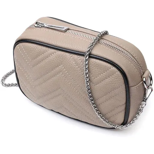 Женская вечерняя сумка Vintage на цепочке из натуральной кожи 20х13х7 см sum0029000 - фото 1