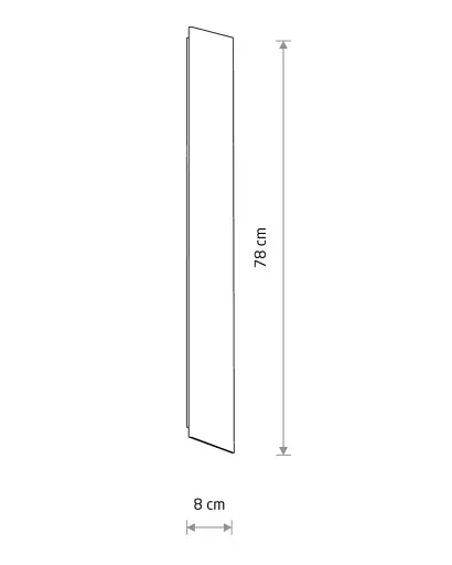 Бра, настінний світильник Nowodvorski 11884 Comma LED S 1x19W 3000K 850Lm IP20 білий - фото 5