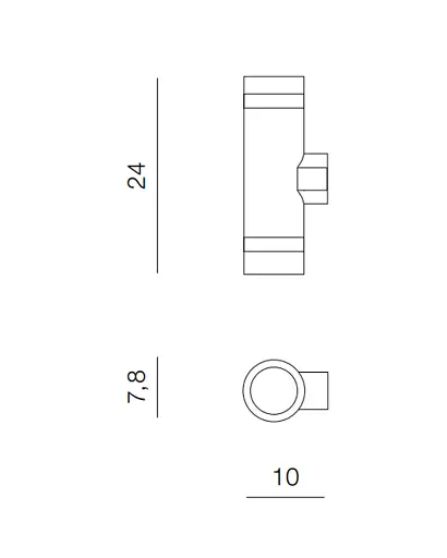 Вуличний світильник Azzardo AZ5220 Jason LED 1x18W 4000K 1600Lm IP65 графітовий - фото 3