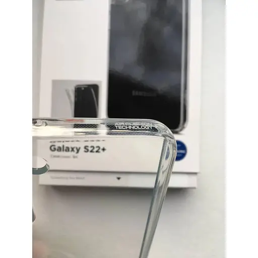 Оригинальный силиконовый чехол Spigen Liquid Crystal для Samsung Galaxy S22 Plus (6.6") Прозрачный (ACS03950) - фото 5