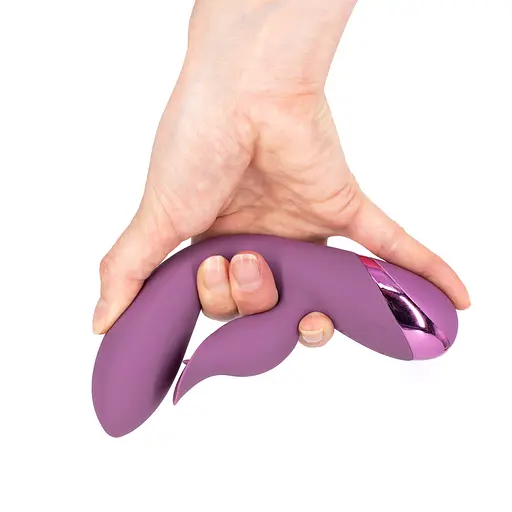 Вібратор-кролик Lola Games Ida 19 см (фіолетовий) - фото 13
