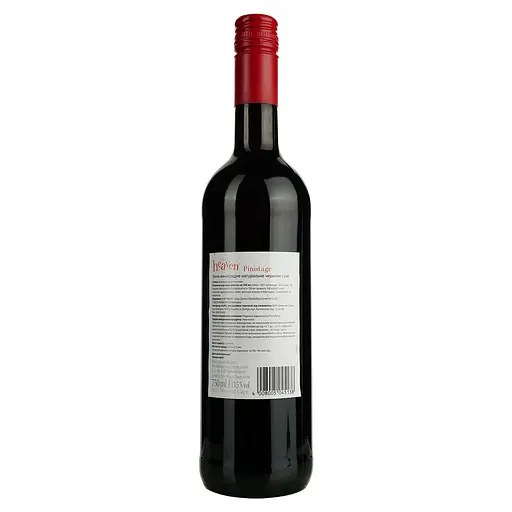 Вино Heaven Pinotage, червоне, сухе, 0,75 л - фото 4