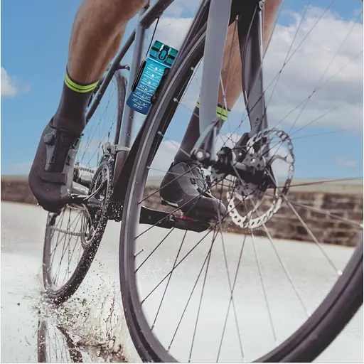 Пляшка для води 4FIZJO спортивна 500 мл 4FJ0629 Sky Blue/Blue (P-5905973400732) - фото 2