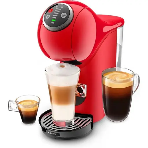 Кофеварка Krups капсульная Dolce Gusto Genio S Plus 0.8 л красная - фото 3