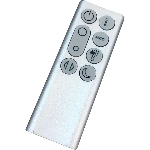 Змінний пульт дистанційного керування, сумісний з Dyson TP04 DP04 TP06 TP09 Pure Cool Purifying Fan сріблястий