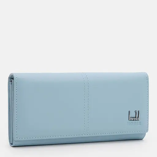 Гаманець жіночий шкіряний Horse Imperial A0001 блакитний - фото 2